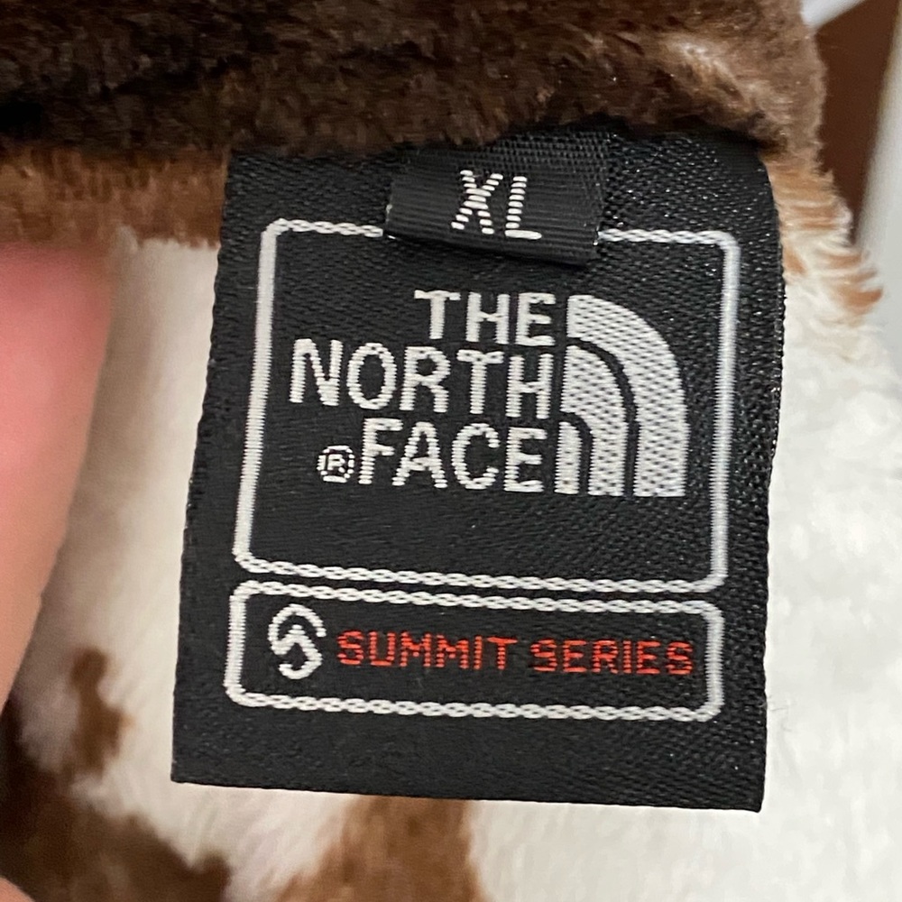 YXL North Face cow print jacket